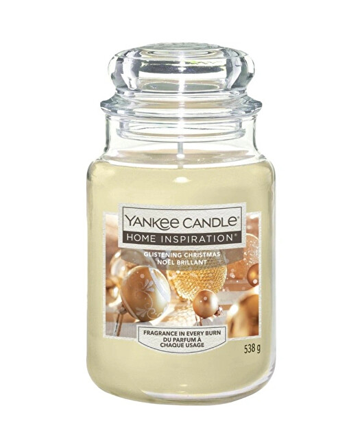 Yankee Candle Scented candle Home Inspiration large Glistening Christmas 538 g kvepianti žvakė