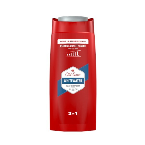 Old Spice Shower gel for men WhiteWater (Body-Hair-Face Wash) 675ml Vyrams