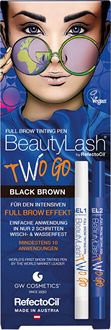 RefectoCil TWO GO eyebrow coloring pen Natural Brown Moterims