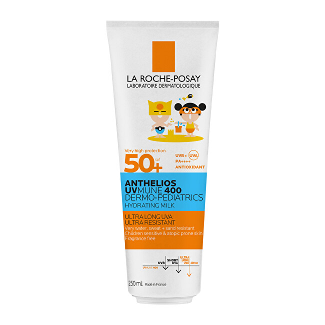 La roche-posay Anthelios UVMUNE 400 Hydrating Lotion Kūno losjonas nuo saulės Apsauginė priemonė nuo saulės