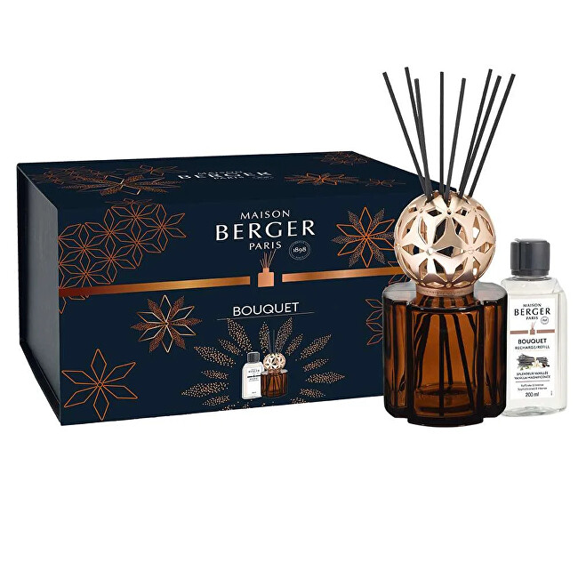 Maison Berger Paris Gift set aroma diffuser Pomelis brown + refill Magnificent Vanilla 200 ml 200ml Unisex