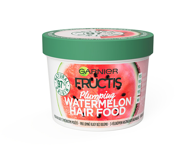 Garnier Fructis Hair Food (Watermelon Plumping Mask) 390 ml 390ml Moterims