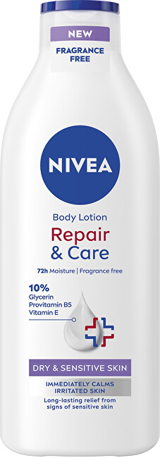 Nivea Body lotion for dry and sensitive skin Repair & Care (Body Lotion) 400 ml 400ml Unisex
