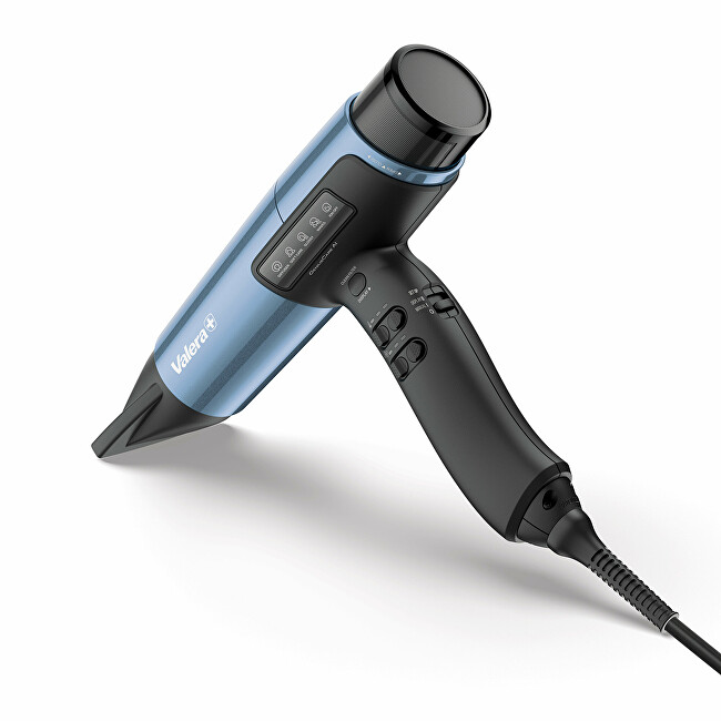 Valera Professional hair dryer GeniusCare AI Pacific Blue Metallic plaukų džiovintuvas