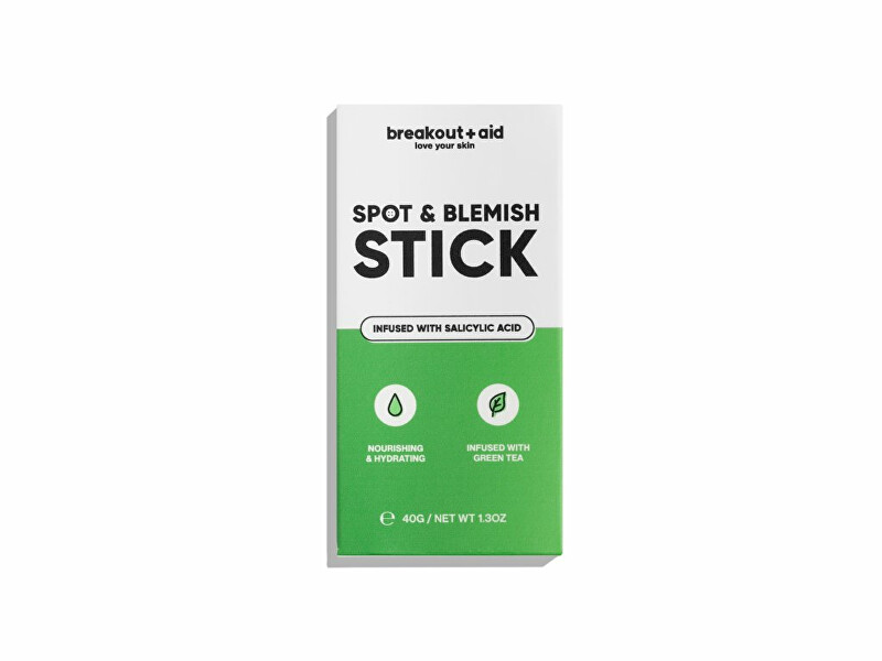 Breakout+aid Kaolin mask for problematic skin in a stick (Spot & Blemish Stick) 40 g Unisex