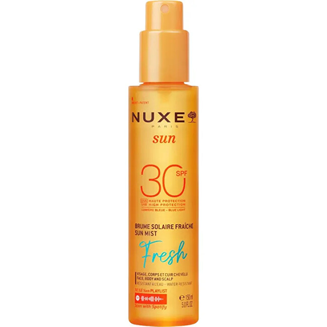 Nuxe Protective spray for face, body and scalp SPF 30 Fresh Sun Mist 150 ml 150ml Moterims