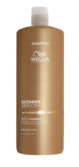 Wella Professionals Ultimate Smooth Nourishing Shampoo (Shampoo) 1000ml Moterims