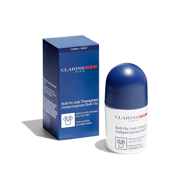 Clarins Ball antiperspirant Men (Antiperspirant Roll-on) 50 ml 50ml dezodorantas