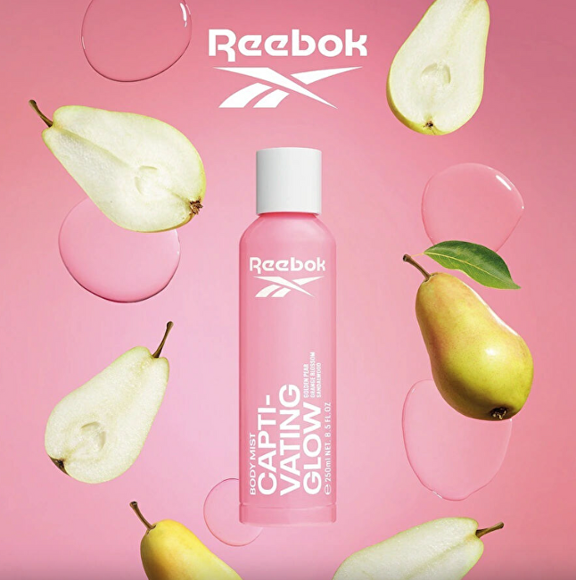 Reebok Captivating Glow - tělov&aacute; mlha 250ml kvepalai Moterims
