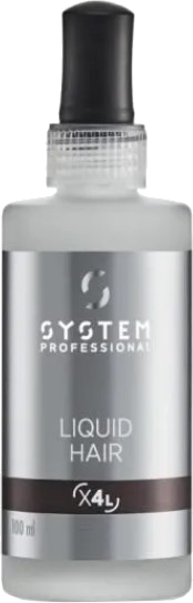 System Professional Regenerating serum for fine and damaged hair Liquid Hair X4L 100 ml 100ml Moterims