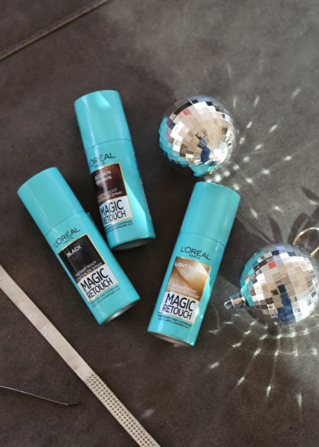 L&acute;Or&eacute;al Paris Hair concealer and gray hair re-growth Magic retouch (Instant Root Concealer Spray) 75 ml 10 Brown 75ml modeliavimo priemonė