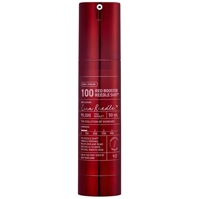 Vt cosmetics Red Booster Reedle Shot 100 Antioxidant Anti-Aging Serum Booster with Microneedles, Veido serumas Unisex