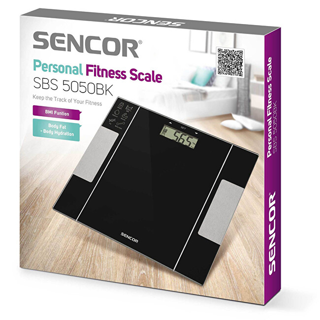Sencor Personal fitness scale SBS 5050BK Unisex