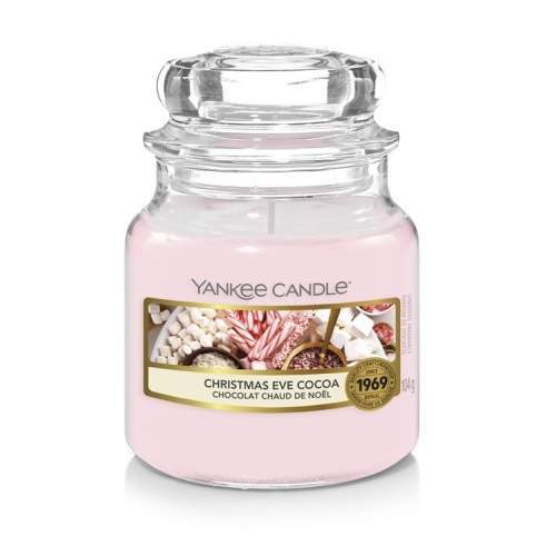 Yankee Candle Aromatic candle Classic small Christmas Eve Cocoa 104 g Unisex