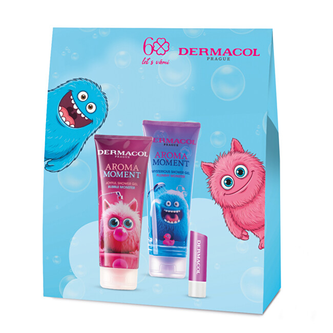 Dermacol Aroma Moment for Kids Set - D&aacute;rkov&aacute; sada Vonios ir du&scaron;o priemonė