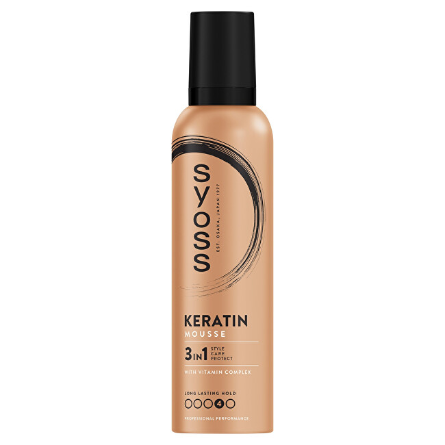Syoss Keratin Mousse Plaukų putos Moterims