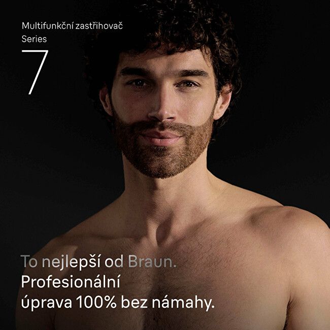 Braun Series 7 AIO7560 13-in-1 Multifunctional Trimmer plaukų segtukas