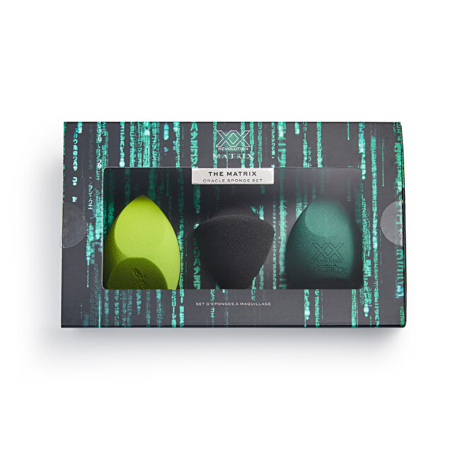 XX Revolution Matrix Cosmetic makeup sponge set 3 pcs aksesuaras