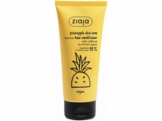 Ziaja Caffeine Hair Conditioner Pineapple Skin Care ( Hair Conditioner) 100 ml 100ml Moterims