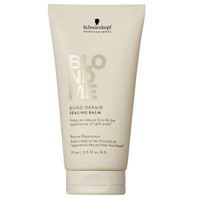 Schwarzkopf Professional Bond Repair Sealing Balm for Blonde Hair 75 ml 75ml plaukų apsauga nuo kar&scaron;čio