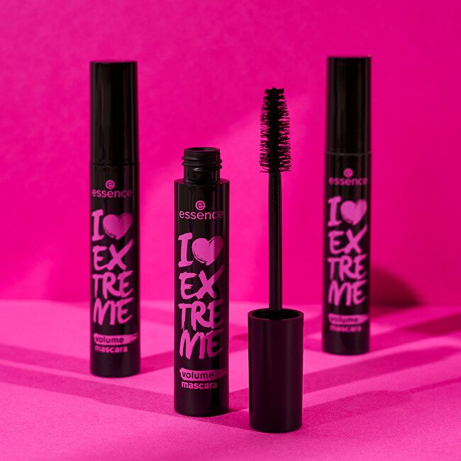 Essence I love Extreme Volume Mascara (Mascara) 12 ml Black blakstienų tu&scaron;as