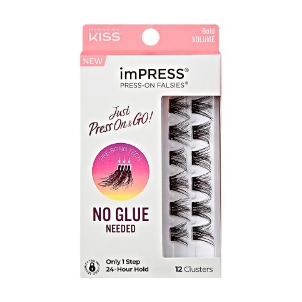 Kiss ImPRESS 05 Bold Volume Lashes Moterims