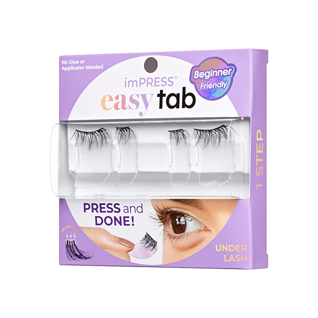 Kiss ImPRESS (Easy Tab) False Eyelashes dirbtinės blakstienos