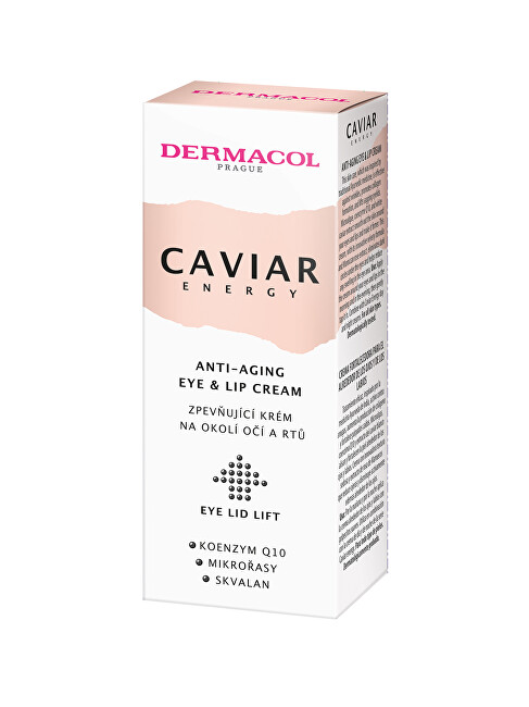 Dermacol Caviar Energy Firming Cream (Eye & Lip Care) 15 ml 15ml Moterims