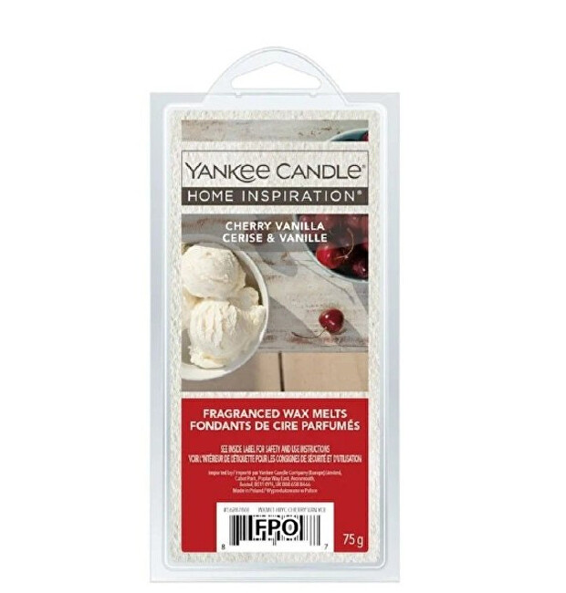 Yankee Candle Scented wax Cherry Vanilla 75 g Kvapusis va&scaron;kas