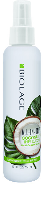 Biolage All In One Coconut (Multi Benefit Spray) 150ml atstatomoji plaukų priežiūros priemonė