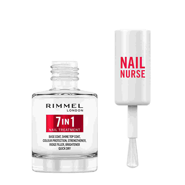 Rimmel Comprehensive nail care 7 in 1 Nail Nurse (7 in 1 Nail Treatment) 12 ml 12ml nagų lakas