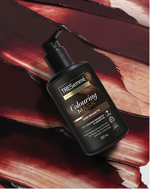 TRESemm&eacute; Toning hair mask Dark Brown (Colouring Mask) 200 ml 200ml atstatomoji plaukų priežiūros priemonė