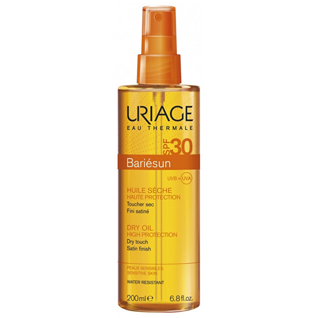 Uriage Dry tanning oil SPF 30 Bari&eacute;sun (Dry Oil High Protection) 200 ml 200ml Moterims