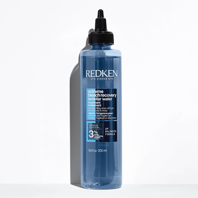 Redken Lamellar Water Treatment for Lightened, Fine and Brittle Hair Extreme Bleach Recovery (Lamellar Wate 200ml atstatomoji plaukų priežiūros priemonė