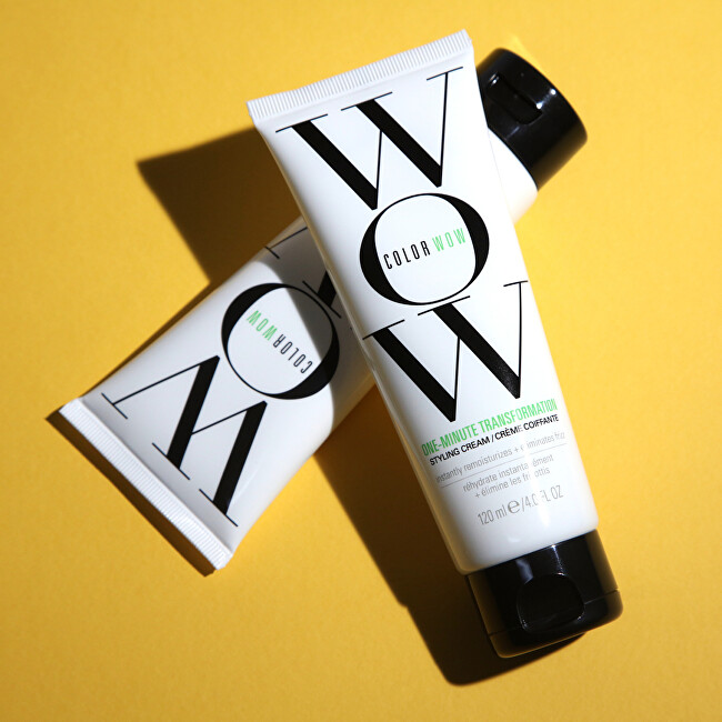 Color Wow Styling AC anti-frizz cream One Minute Transformation ( Styling Cream) 120ml atstatomoji plaukų priežiūros priemonė
