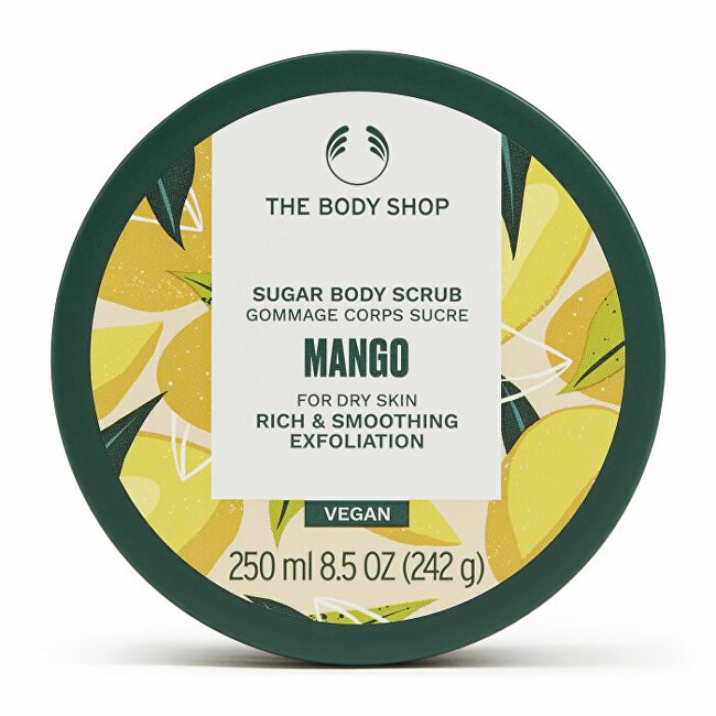 The Body Shop Body scrub for dry skin Mango ( Body Scrub) 250 ml 250ml Moterims