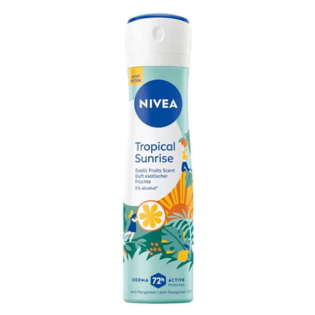Nivea Antiperspirant spray Tropical Sunrise (Anti-Perspirant) 150 ml 150ml Moterims