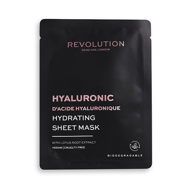 Revolution Skincare Biodegradable (Hydrating Hyaluronic Acid Sheet Mask) Set (Hydrating Hyaluronic Acid Sheet Mask) Moterims