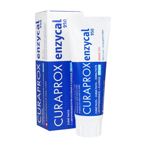 Curaprox Toothpaste Enzycal 950 ppm 75 ml 75ml Unisex