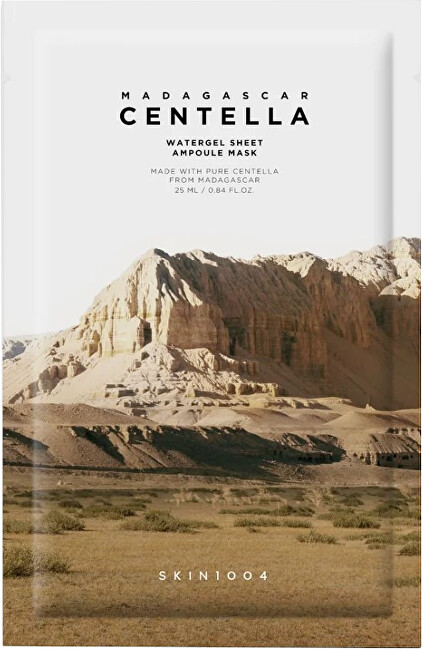 Skin1004 Madagascar Centella Watergel Sheet Ampoule Mask 5 x Kūnui Moterims