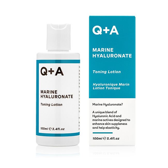 Q+A Hydrating tonic with hyaluronic acid Marine Hyaluronate (Toning Lotion) 100 ml 100ml