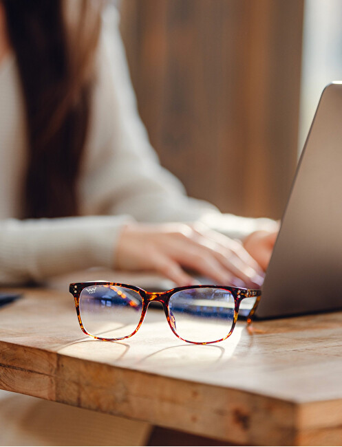 Vuch Br&yacute;le s filtrem modr&eacute;ho světla Howe Design Brown akiniai nuo saulės