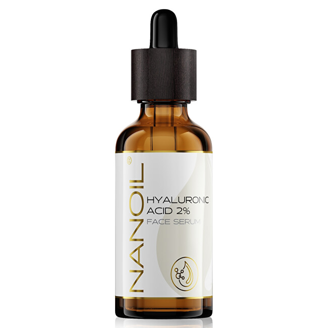 Nanoil Hyaluronic Acid 2% Face Serum Kūnui Moterims