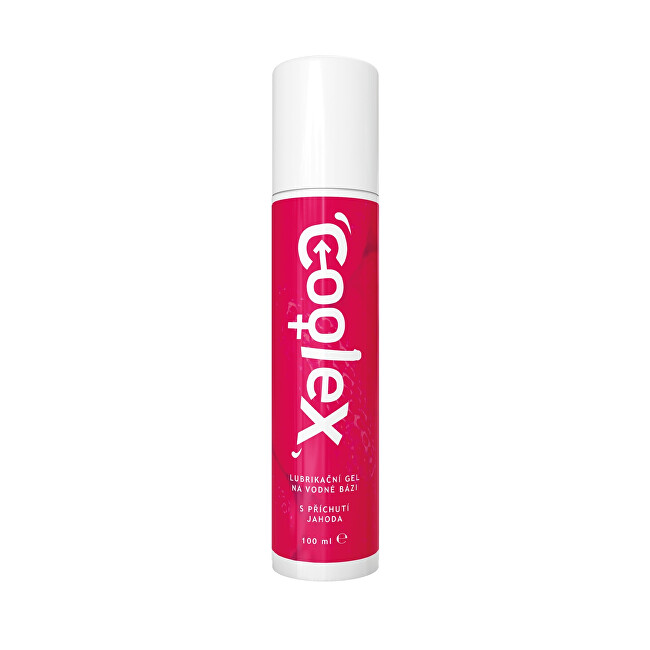 COOLEX Water-based lubricating gel Strawberry Intymioji higiena Intymios higienos priemonės Unisex