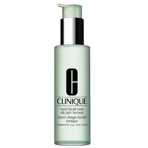 Clinique Liquid cleaners Facial Soap Combination to Oily Skin (Liquid Facial Soap Oily Skin) 200 ml 200ml makiažo valiklis