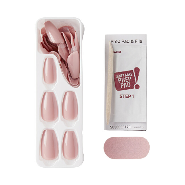 Kiss Self-adhesive nails imPRESS Color MC Sumptuous 30 pcs priemonė nagams