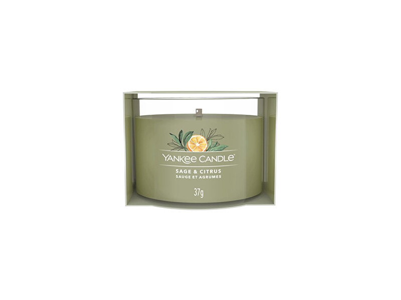 Yankee Candle Votive candle in glass Sage & Citrus 37 g Unisex