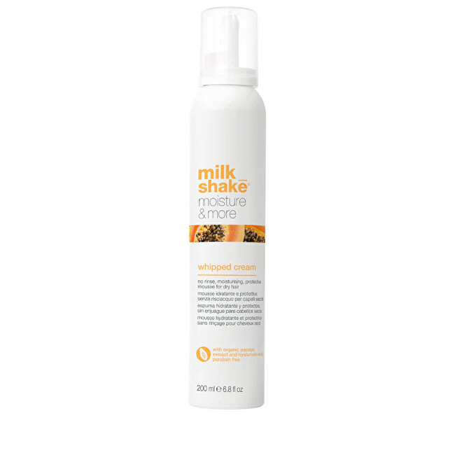 Milk Shake Moisturizing leave-in hair mousse Moisture & More (Whipped Cream) 200 ml 200ml Moterims