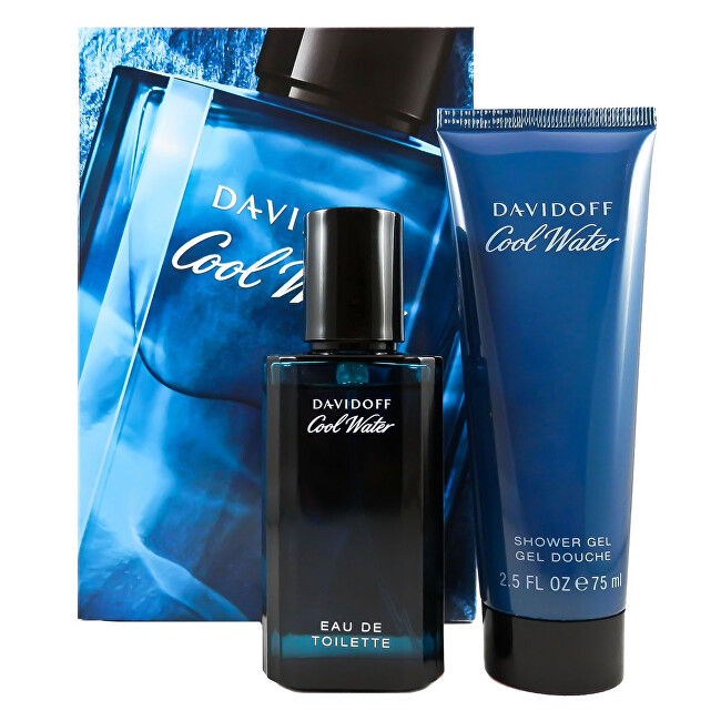 Davidoff Cool Water Man - EDT 40 ml + shower gel 75 ml 40ml Cool Water Man - EDT 40 ml + shower gel 75 ml Kvepalai Vyrams Rinkinys