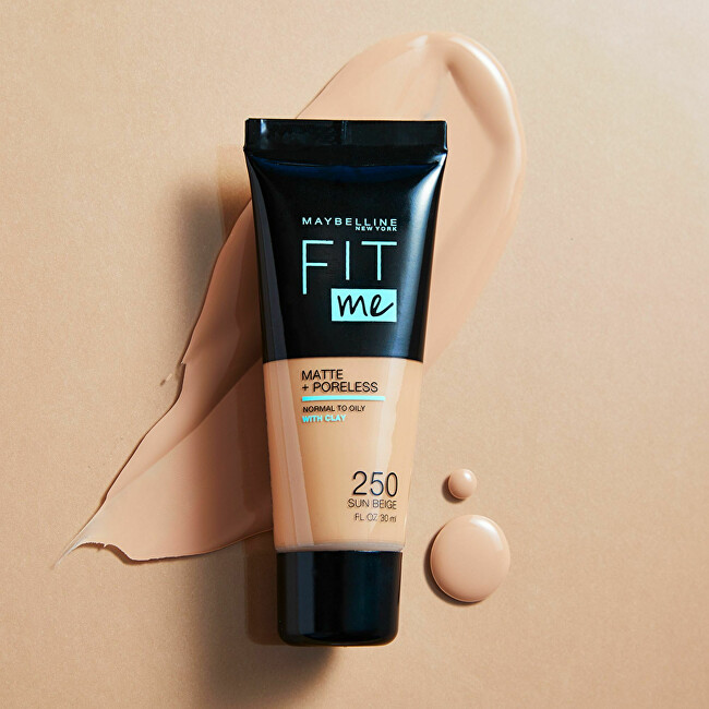 Maybelline Unifying makeup with Fit Me! (Matte & Poreless Make-Up) 30 ml 115 Ivory 30ml makiažo pagrindas